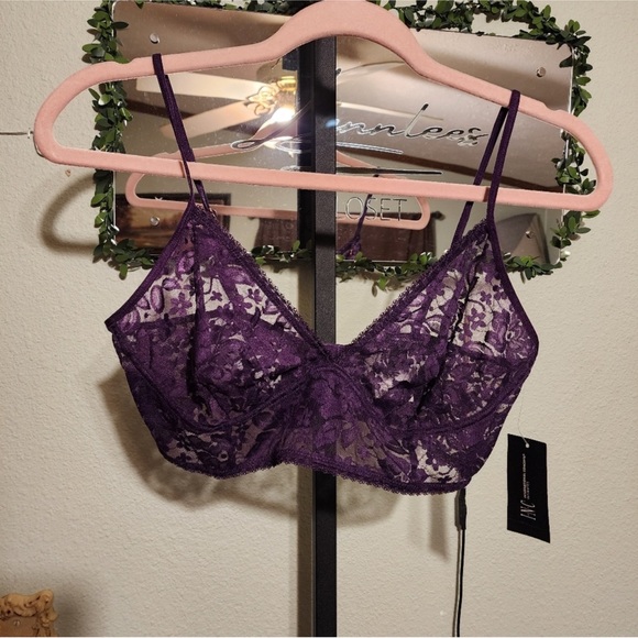 INC International Concepts Other - INC International Concepts Purple Lace Bra